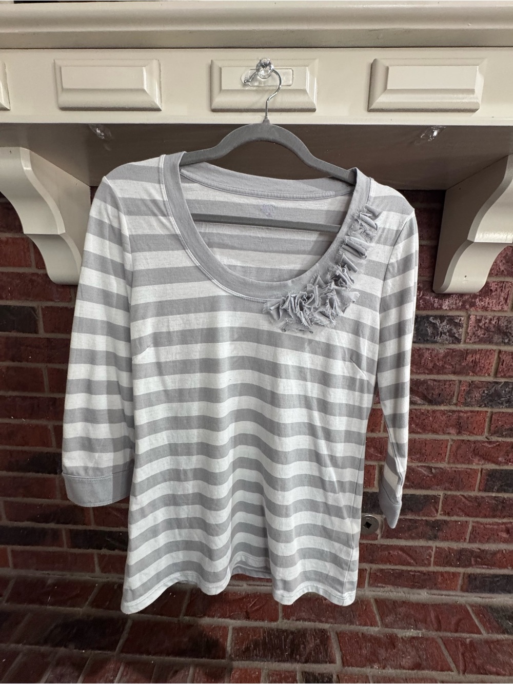 Tommy Hilifiger Scoop Neck Blouse Sz L